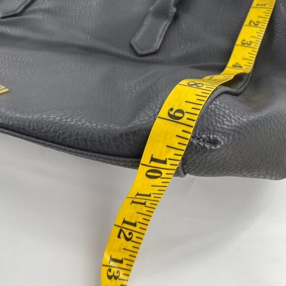 Olivia + Joy New York Womens Leather Shoulder Bag Blue Handle‎ Adjustable Strap - Picture 7 of 12